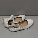 DREAM PAIRS Women's Comfortable Fashion Elastic Ankle Straps Flats Shoes, 8.5