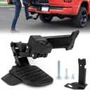 Rear Bed Step, Retractable Tailgate Bumper Step Compatible with 2019-2024 Dodge Ram 2500 3500, Truck Bumper Bed Step Tailgate Step Replacement for 82215842AH 82215842AD 82215842AE 82215842AC