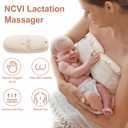 NCVI Warming Lactation Massager 2-in-1, Breast Massager for Breastfeeding, 2 Pack, Heat & Vibration for Clogged Ducts, Engorgement, Improve Milk Flow, Pumping and Breastfeeding Essential
