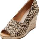Toms Womens Michelle (5.5, Natural Textured Small Leopard)