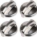 WB03T10295 Stove Oven Control Knob Replacement for GE,Replaces AP4411070 1473270 AH2353386 Pack of 4