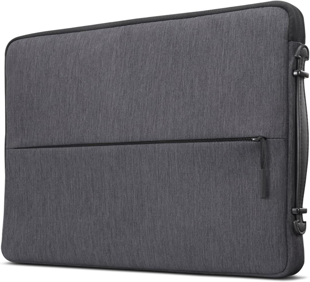 Lenovo Urban Laptop Sleeve 15.6 Inch for Laptop/ Notebook/Tablet Compatible with MacBook Air/Pro Water Resistant - Charcoal Grey