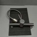 FLWUEUE Wall Mount Kitchen Sink Faucet with Sprayer 8 Inch Center, Brushed Nickle Stainless Steel Sink Mixer Tap, Laundry Utility Faucets with Dual Functional Sprayer