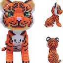 Creator Tiger Building Set, Tiger Micro Building Blocks for Boys Age 8-12,Cat Mini Blocks Sets for Kids,Boys & Girls 8 Plus Years Old6488 Pieces