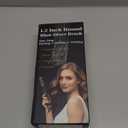 Round Hair Blow Dryer Brush - 1.2 Inch Ceramic Barrel Hair Dryer Brush for Short/Middle Hair, One Step Drying, Volumizing, Straightening and Styling, Negative Ionic Dryer Brush (Black-Golden, 1.2)