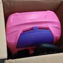 Step2 Whisper Ride II Ride On Push Toy Car, Pink  Ride On Car with Included Seat Belt, Easy Storage and Transport, Makes a Great Stroller Alternative