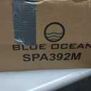 Blue Ocean 52" Aluminum SPA392M Shower Panel Tower System with Rainfall Shower Head and 8 Adjustable Massage Jets
