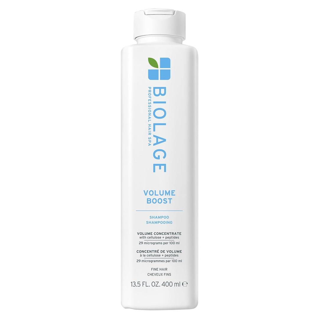 Biolage Volume Boost Shampoo for Fine Hair Creates Lasting, Lightweight Volume, Root Lift & Shine, With Cellulose and Peptides, Vegan, Paraben and Silicone-Free