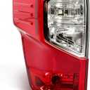 Left Tail Light Assembly Compatible with 2016-2023 Titan/Titan XD Platinum PRO-4X SL SV Rear Brake Lamp Driver Side 26555EZ23D NI2800213