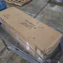 Modern Black 6 Drawer Dresser - Simply Chest of Drawers for Bedroom, Closet, Living Room, Hallway, Entryway, Wood Storage Double Dresser with Smooth Metal Rails - Black