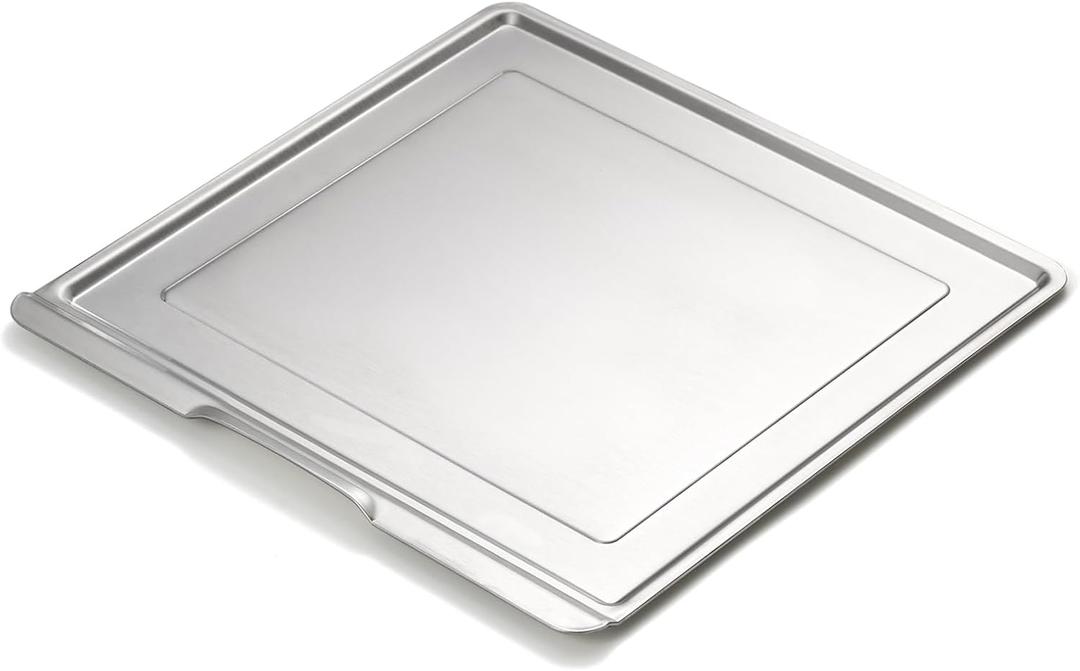 SP301 SP201 Crumb Tray Replacement for Ninja Bottom Pan 304 Stainless Steel Foodi Dual Heat Air Fry Oven SP351 FT205CO SP251Q FT301 FT201A Digital Air Fry Pro Countertop Oven Crumb Catcher Pan 1 Pcs