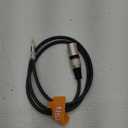 Tisino 3.5mm to XLR Cable Unbalanced Mini Jack 1/8 inch to XLR Male Adapter Microphone Cord - 3.3ft/1m