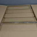 Showgeous Round Charger Plates 50 Pack 13” Gold Plastic Reef Rim
