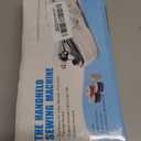 Handheld Sewing Machine for Beginners, Mini Sewing Machine for Adults Quick Stitching with Sewing Supplies Suitable for Clothes, Jeans, DIY, Home, Travel (Black)