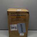 Collapsible Baby Bathtub for Newborns to Toddler with Real-time Temp Monitor & Floating Cushion,Portable Travel Tub for 0-36 Month, Foldable Baby Bath Tub for Infants Boy (Light Blue)