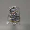 2 x Black Cat What Wooden Christmas Ornament - Fun Black Kitten Holiday Decoration for Kitten Owners - Festive Tree Ornament with Cat in a Christmas Tree Design