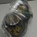 EXCMARK 2 Pack Outdoor Solar Hanging Lantern Lights Metal LED Decorative Lamp for Garden Patio Courtyard Lawn and Table with Hollowed-Out Design (Black)