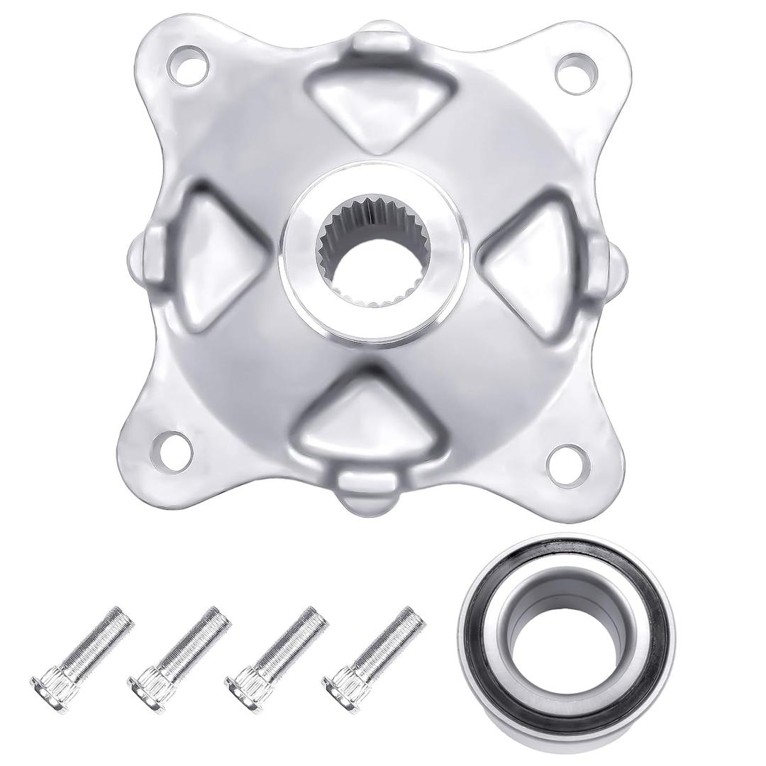 Rear Wheel Hub & Studs for Polaris RZR 800 Sportsman 400 450 500 570 600 700 800 ACE 2007-Up Ranger 400 500 570 700 800 Diesel EV 2006-Up 5135113 5135113-067 5135113-463