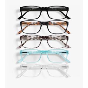Gaoye Professional Reading Glasses for All Day - Computer Readers with Blue Light Protection - Value Pack
