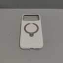 TORRAS Q3 Silicone for iPhone 17 Pro Max Case Stand, Fit for MagSafe, Liquid Silicone Soft Cozy Grip, 360 Spin Magnetic Stand, Camera Control, Protective for iPhone 17 Pro Max Phone Case, Ivory Gold