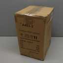 Outdoor Wall Light, Exterior Waterproof Wall Sconce in Black, Anti-Rust Outdoor Light Fixture with Water Glass, Modern Outdoor Wall Lantern for House Balcony Entryway Garage (A402-2)