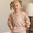 Tiny Twinkle Long Sleeve Bib for Babies & Toddlers | Waterproof Smock Bib for Eating | Machine Washable & Mess-Proof Feeding Essentials | Newborn Shower Gift (Boho Rainbow, 6-24M)
