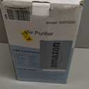 Air Purifiers for Home Pets Hair in Bedroom, Air Cleaner Covers Up to 1050 ft Remove Smoke Pollen Dander Hair Smell, with HEPA Sleep Mode For Home Office Living Room Drom, SAP300C, White