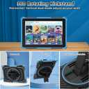 ROISKIN for Amazon Kindle Fire HD 8 & HD 8 Plus Tablet Case 12th/10th Generation 2024/2022/2020 Release for Kids with 360 Rotating Kickstand Hand Strap