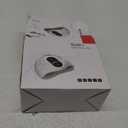 UV Gel Nail Lamp 120W LED Nail Light Fast Dryer for Gel Polish Curing with 4 Timers Portable Handle Large Space Automatic Sensor (White)