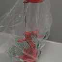 Kingsyard Tube Bird Feeders for Outdoors Hanging, Premium Hard Plastic Bird Feeder with 6 Feeding Ports, Weatherproof & Steel Hanger, Attracting for Wild Birds (Red)