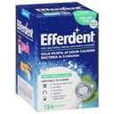 Fresh and Clean Denture Cleaning Tablets Bundle  126 Count Cleansing System with Bamboo Brush  Special Formula for Full & Partial Dentures