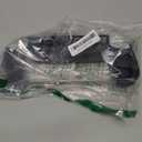 Switch OLED Case with Flip Game Storage, KIWIHOME Dockable Protective Case for Nintendo Switch OLED 2021 TPU Grip Portable Cover Accessories, Black