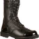 ROCKY Waterproof 200G Insulated Side Zipper Jump Boot (10 Wide, Black)