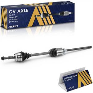 AISIN AFTERMARKET CVAT-02299 Front Right CV Axle Shaft Assembly - Compatible with Toyota Highlander 2008-2013 - All Whell Drive (AWD)