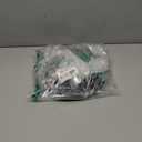 6 Pcs Witch Cosplay Costume with Witch Hat Glasses Ring Gloves Accessories for Halloween Movie Cosplay Props Role Playing Party