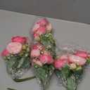 MARTINE MALL 4 Packs Peonies Artificial Flowers, Mixed Pink Artificial Peonies, Silk Peonies Flowers Fake Peonies Artificial Flowers Peonies Bouquet for Centerpiece Table Wedding Party Home Decor