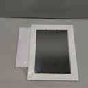 JD Concept Vertical Horizontal Combo, Double 5x7 White Wood Art Picture Frame, Foldable Opening 4.5x6.5 Photo Frame, Portrait and Landscape View Standing on Desk