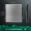 SCITOO 2171 Radiator Fit 2000-2005 for Ford for Excursion 6.8L 2000-2003 for Ford for Excursion 7.3L 1999-2004 for Ford for F-250 Super Duty 6.8L 1999-2003 for Ford for F-250 Super Duty 7.3L