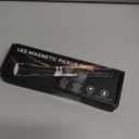 Magnetic Flashlight Easter Gifts for Men, Fathers Day Dad Gifts, Stocking Stuffers for Men Adults, Pickup Tool Cool Extendable Magnet Telescoping Gadgets Birthday for Him Handyman (Black)