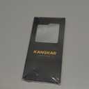 KANGHAR Compatible with iPhone 15 Pro Max Case, Silicone Checkered Cute Pattern, Camera Protection Soft Slim Phone Case for Girls Women -Black