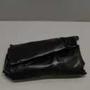 SHINESTAR Round Fire Pit Cover for 22-32 Inch Fire Pit - Waterproof and Windproof, with Straps and Built-in Vents, 32 Dia x 13.5 H, Black