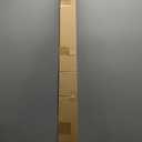 CHICOLOGY 3/4 to 1 inch Diameter Curtain Pole for Drapes with Decorative Finials, Window Decor, Elegant Finished in Brass, Bronze, Nickel & Black Curtain Rods, 48 to 86 inches, Matte Black - Aaron