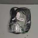 GE 3-Outlet Flat Extension Cord 15 Ft Grounded Extension Cord with Multiple Outlets 3 Prong Outlet Extender Flat Plug Indoor Power Strip 16 Gauge UL Listed Black, 56987