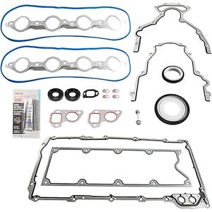 PHILTOP Gen III LS Head Gasket Set Fit for Chevy Silverado 1500/Silverado 2500 HD/Express 3500, GMC Sierra 2500 HD/Sierra 1500, 4.8L 5.3L 6.0L LS1 LS6 LQ4 LQ9 Engine, OE# BTR73450 12633904 12558177