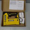 YEAHOME Electric Staple Gun, 5 in 1 Cordless Staple Gun for Upholstery with 1800 Staples & Nails, 3.7V Brad Nailer Kit with USB Charger for Wood, Carpentry, Crafts, DIY