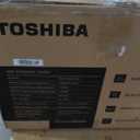 Toshiba ML-EM62P(SS) Large Countertop Microwave with Smart Sensor, 6 Menus, Auto Defrost, ECO Mode, Mute Option & 16.5" Position Memory Turntable, 2.2 Cu Ft, 1200W, Stainless Steel