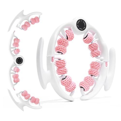 orthozon Cellulite Massage Roller, Cellulite Roller for Legs & Body, Handheld Muscle and Fascia Massager for Arms Waist Stomach, Anti Cellulite Massager Stick for Relaxation