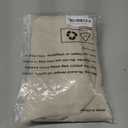 BGment Beige Linen Curtains 40 Inch Length for Short Window - Small Semi Sheer Drapes with Rod Pocket for Cafe Kitchen Bedroom Light Filtering Cream Curtain, 2 Panels, Each Panel 30 Inch Wide