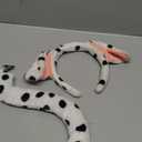 CHEU Dalmatian headband with dog ears and tail for halloween play