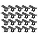 20PCS Solar Panel Drain Clip 30mm, Excellent ABS Material, Exquisite Craftsmanship, Easy to Install, Compact and Portable, for PV Modules Cleaning, Photovoltaic Panel Drainage